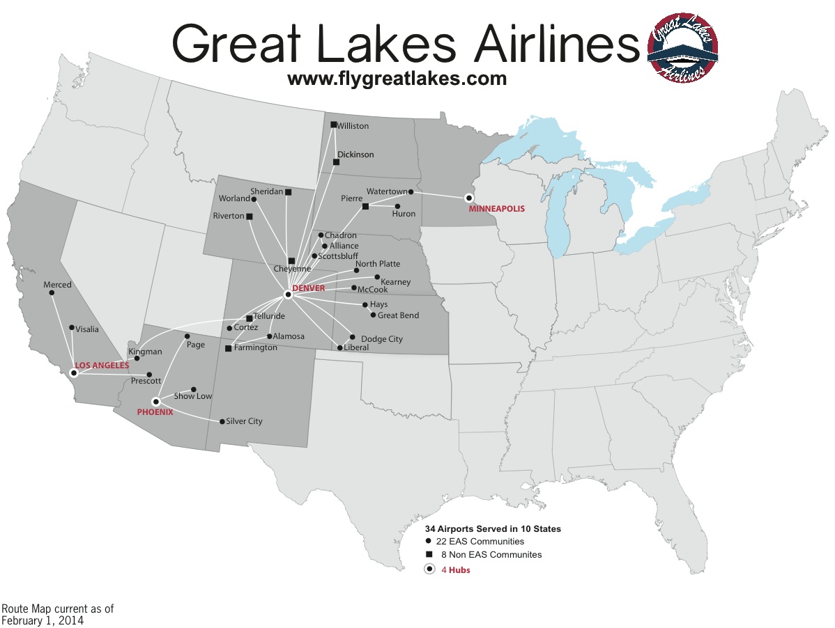 Great Lakes 2.2014 Route Map