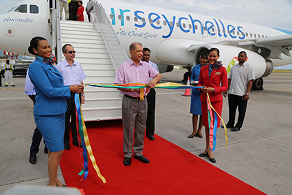 Air Seychlles A320-200 Welcome (Air Seychelles)(LR)
