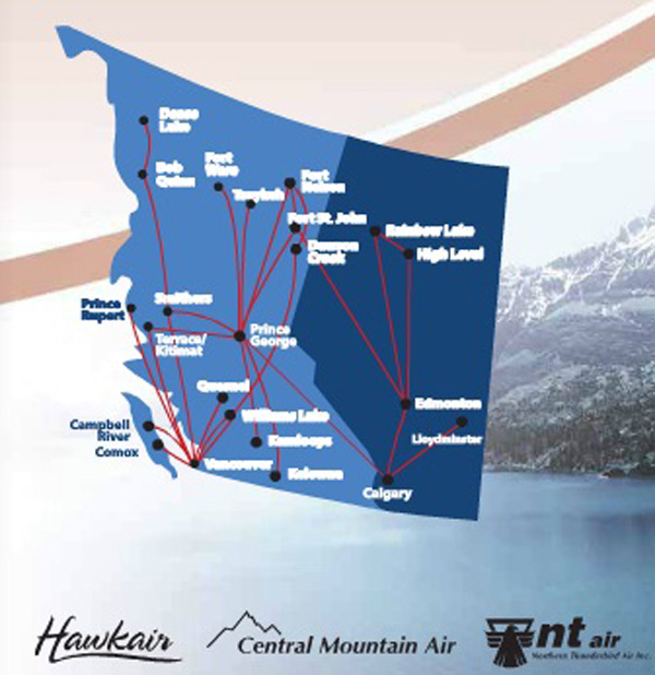 Hawkair Hawkair to take over the Vancouver-Dawson Creek route | World Airline News