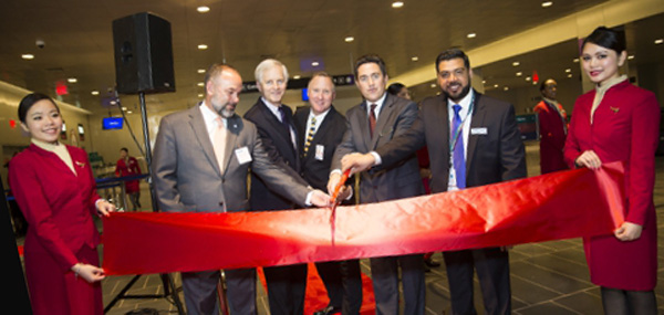 Cathay Pacific Airways Opens at Boston