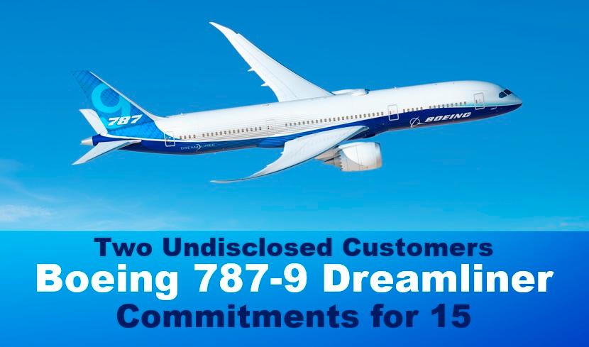Boeing announces new commitments with two airlines for 15 787 ...