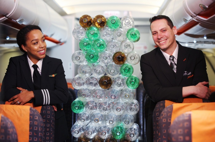 easyJet introduces cabin crew and pilot uniforms made from