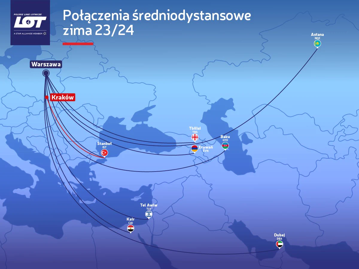 LOT Polish Airlines to launch new routes to Asia World Airline News