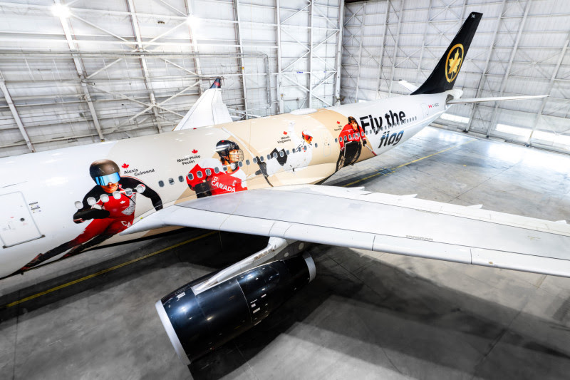 Air Canada Unveils Celebratory Canadian Olympic and Paralympic