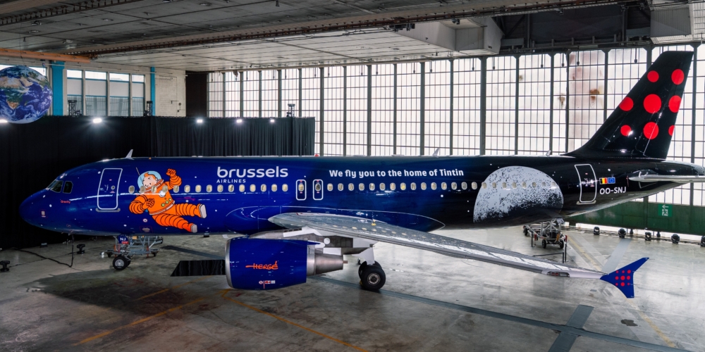 Tintin From Teesside: Cartoon Star Rolls Out Of Teesside Thanks To Airbourne Colours